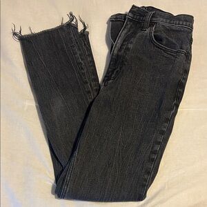 Abercrombie black mom jeans